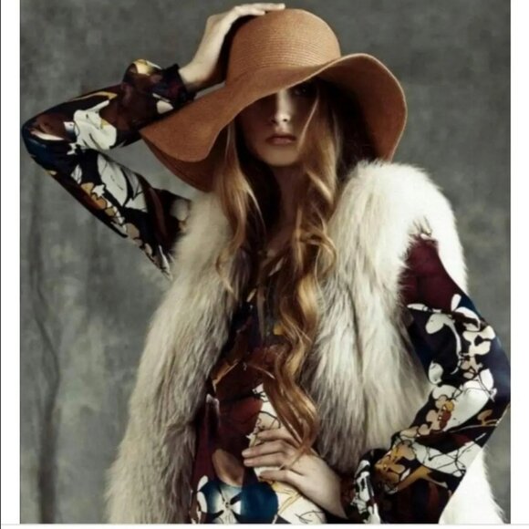 Gorgeous faux fur vest size US 8 - Picture 1 of 3